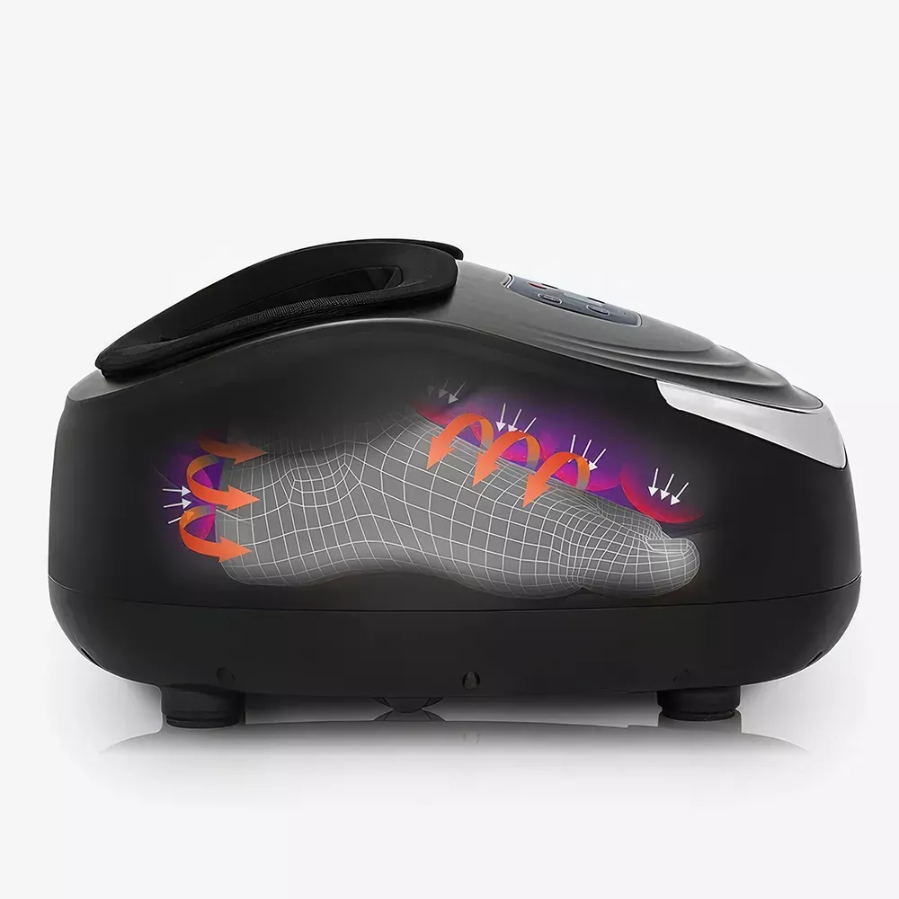 Electric Shiatsu Foot Massager with Heat Therapy and Air Compression