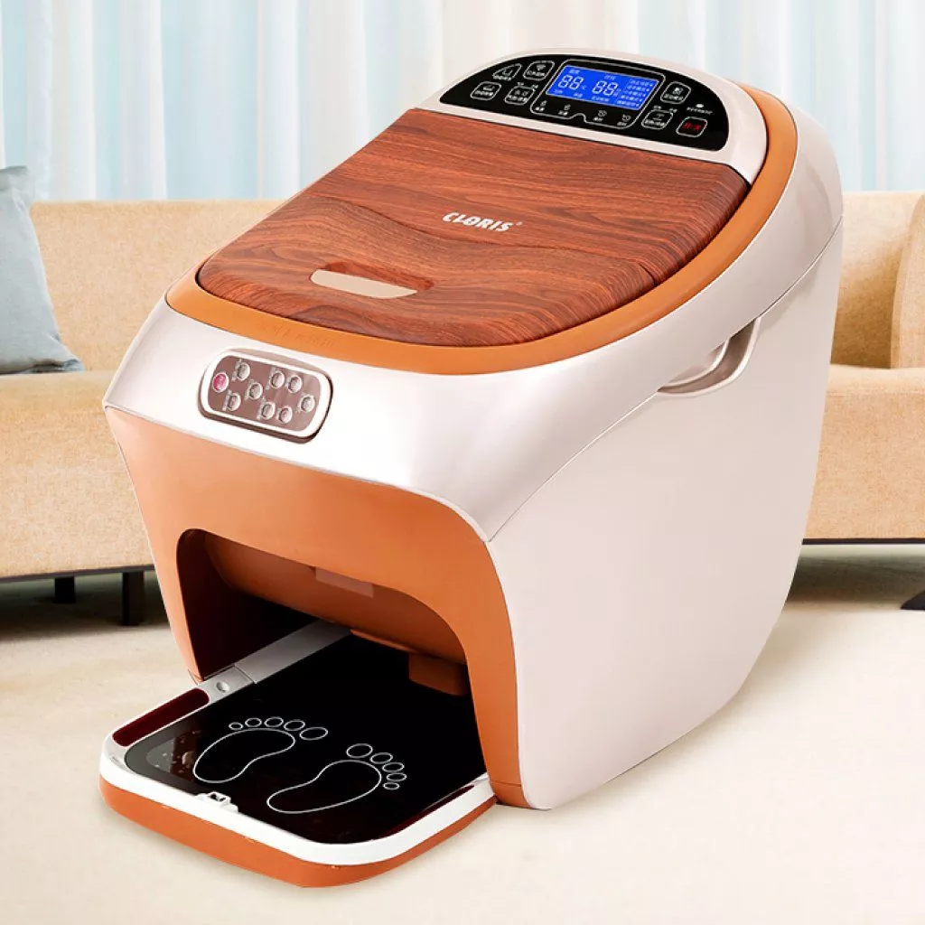 Deluxe Intelligent Heated Foot Bath with Massage and Storage – Ultimate Home Spa Experience