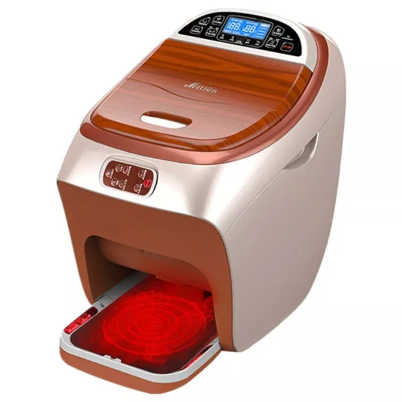 Deluxe Intelligent Heated Foot Bath with Massage and Storage – Ultimate Home Spa Experience