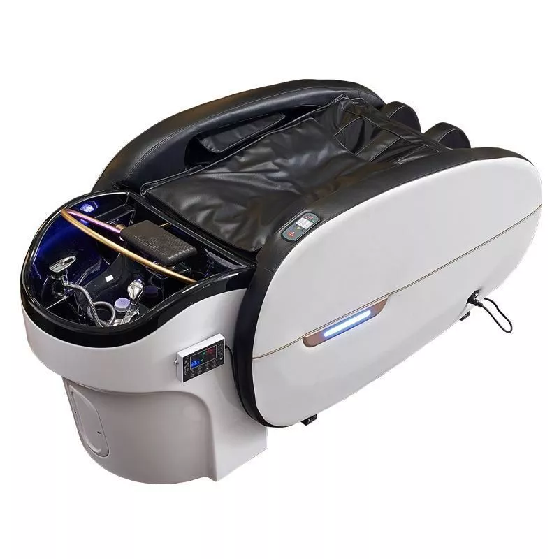 Modern Simplicity Electric Massage Shampoo Bed for Hair Salons
