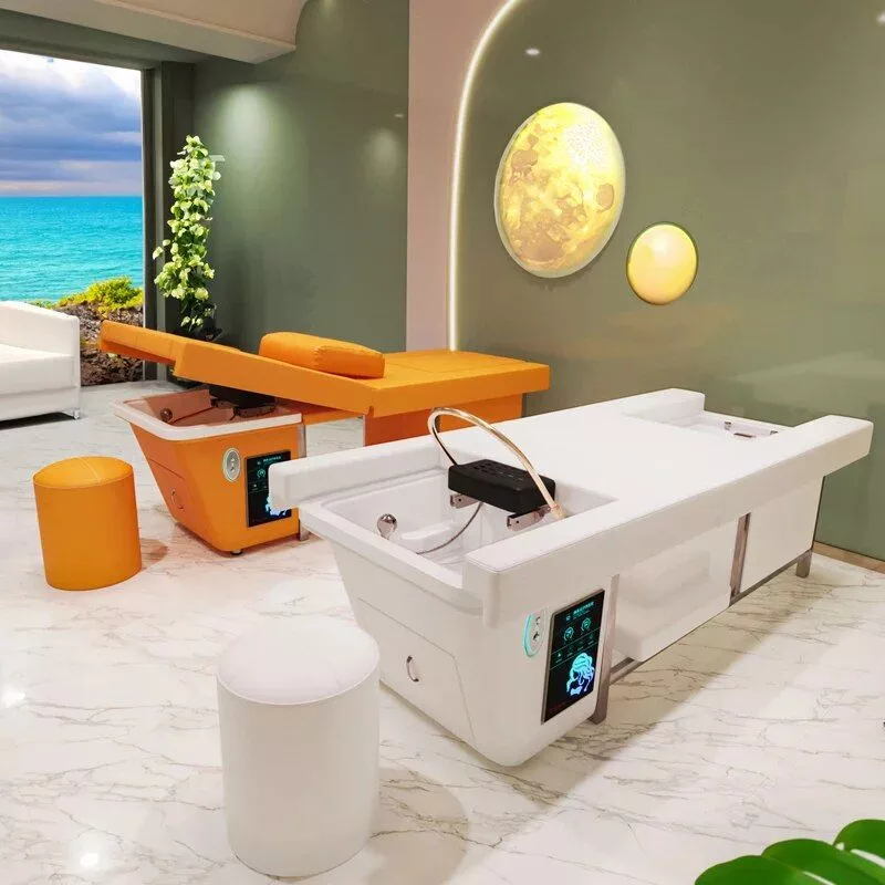 Multi-Function Spa Treatment Bed: Water Circulation, Fumigation & Storage