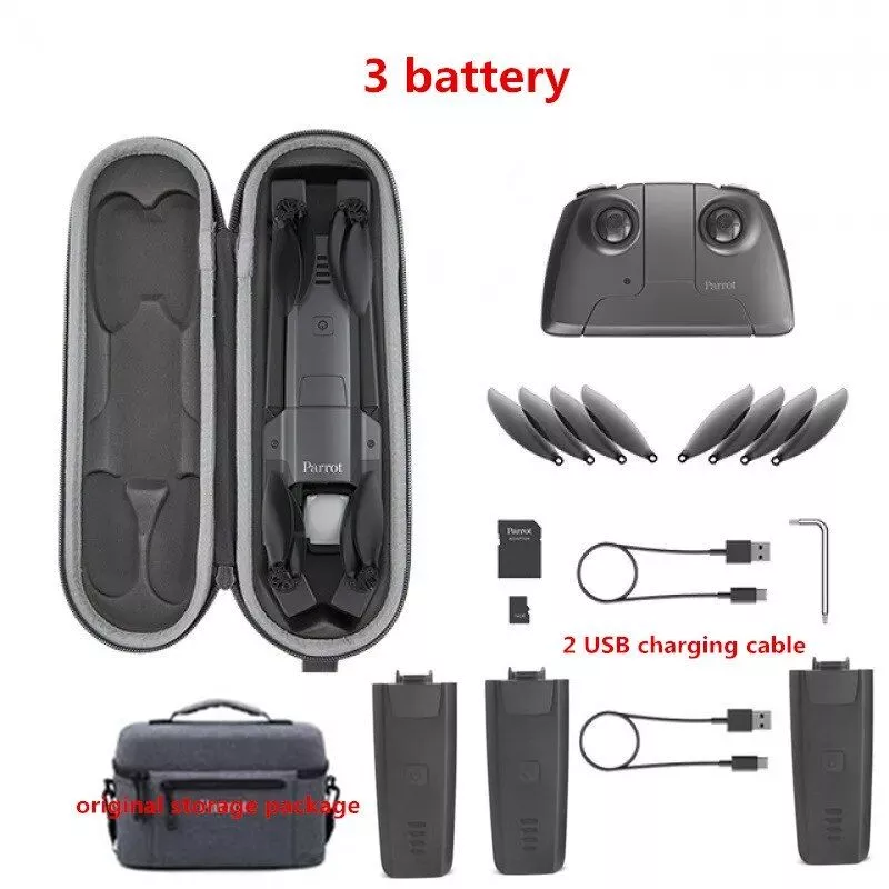 4K GPS 3 batteries