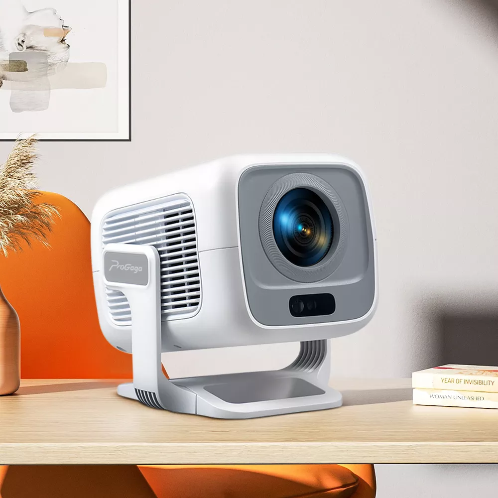 PG370 1080P Mini Smart Projector 4K Support, Auto Focus, WiFi 6, Android 11