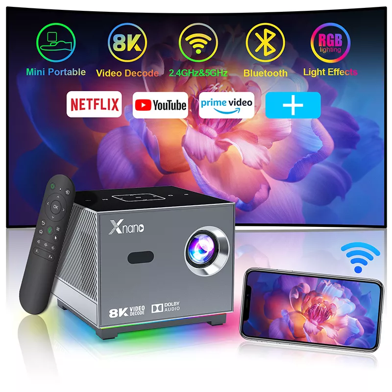 Portable Smart Movie Projector