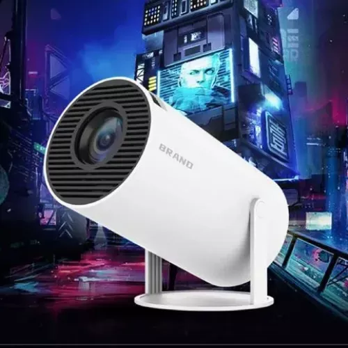 4K Android 11 Mini Projector with Dual WiFi and 260 ANSI Brightness