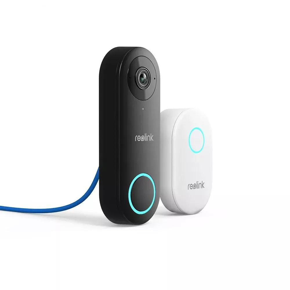 Smart 2K+ HD Wired Video Doorbell with Motion Detection and Two-Way Audio