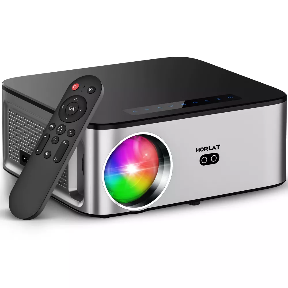 26000 Lumens 8K LCD Projector with Wi-Fi 6, Android, and Auto Keystone