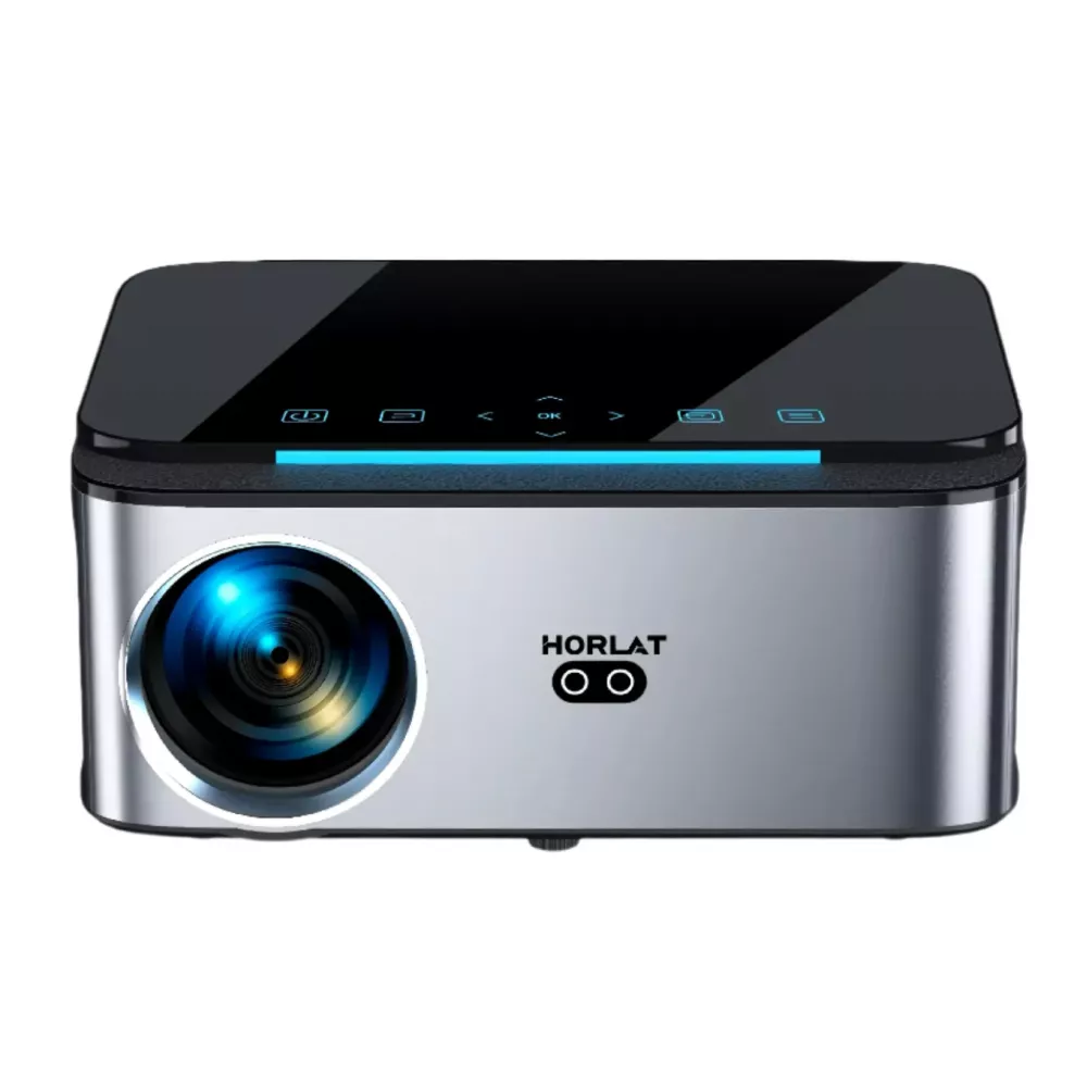 25000 Lumens 1080P Android Projector with Auto Keystone and 4K Support