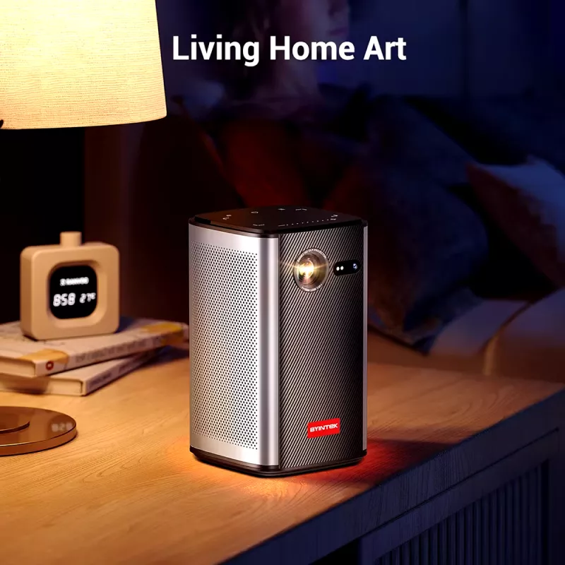 Portable 4K Mini Projector with Smart Android