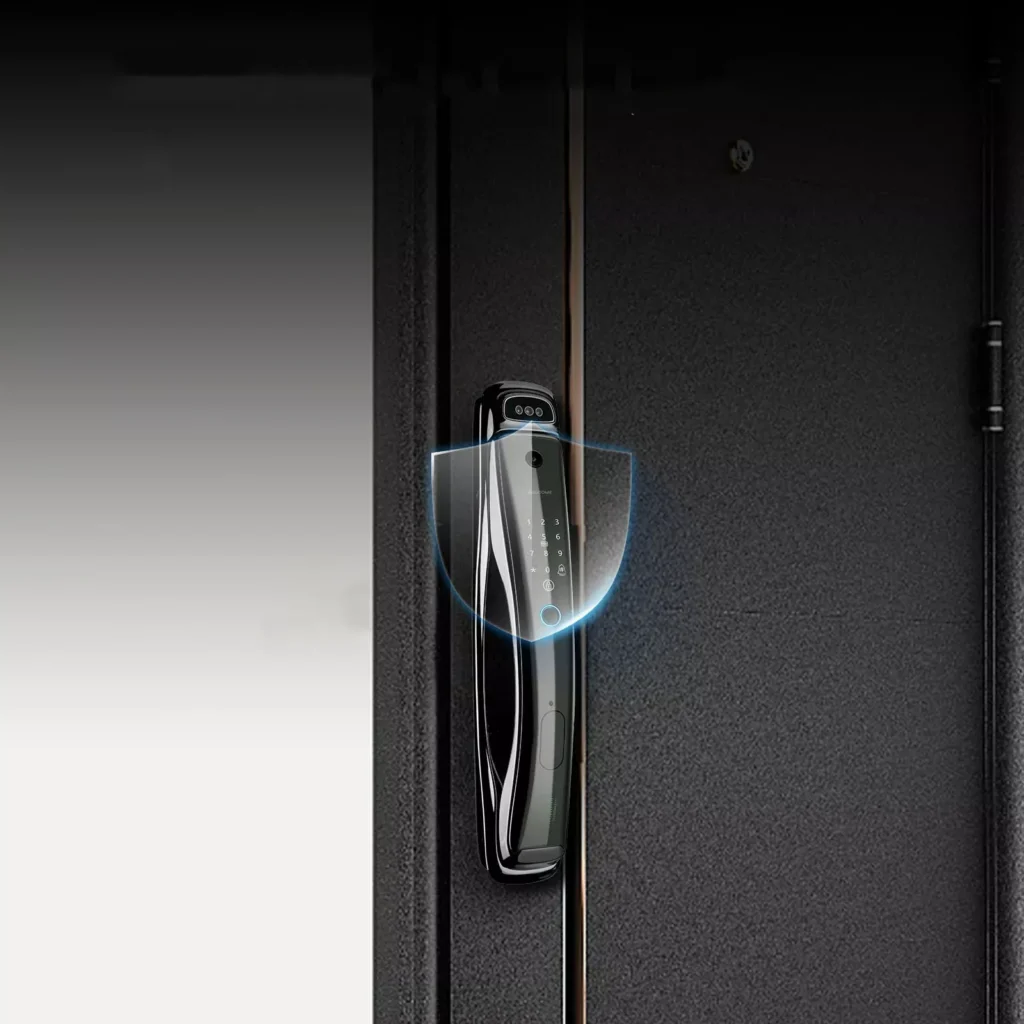 WiFi Smart Security Door Lock with 3D Face Recognition