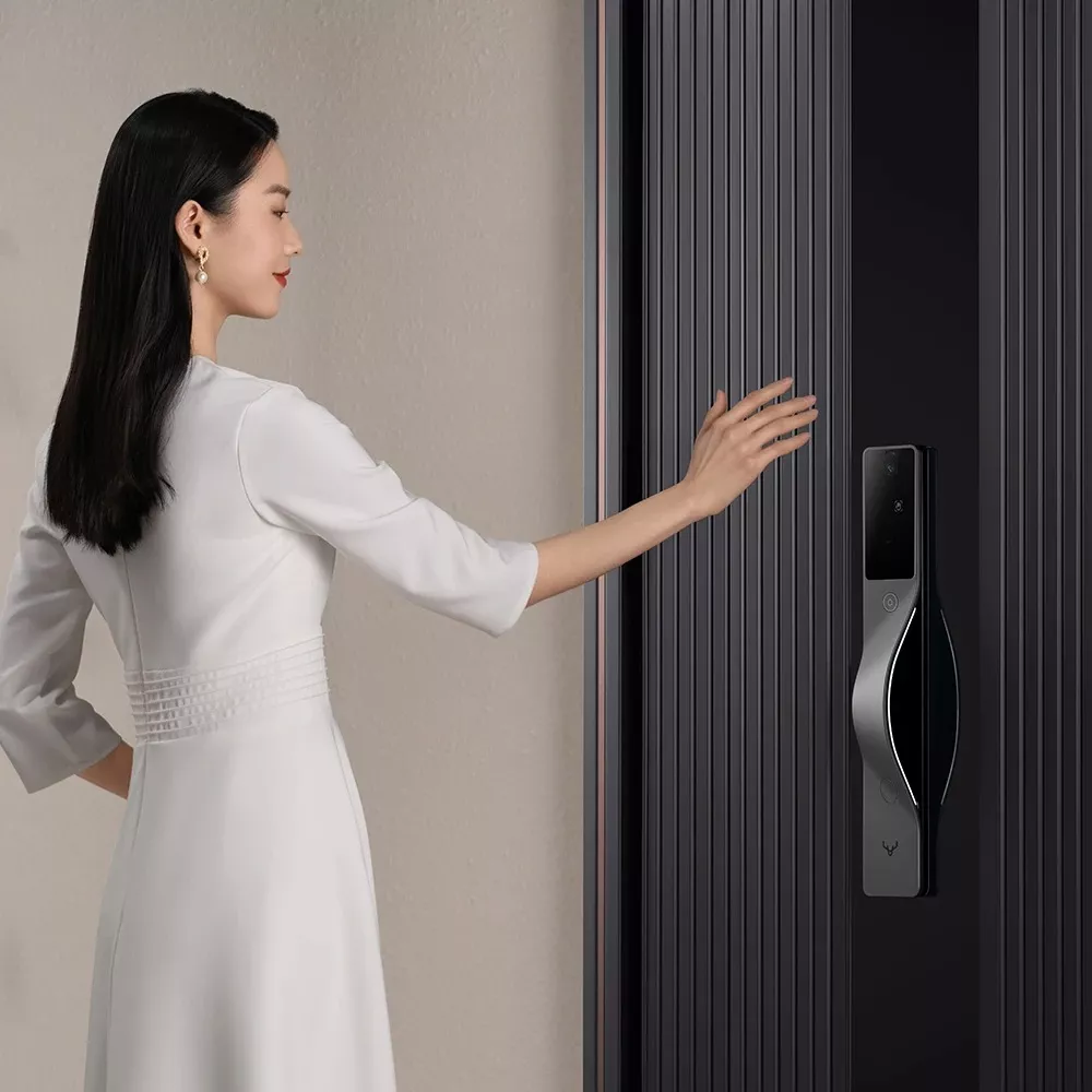 Advanced Smart Lock with Palm, Face, and Fingerprint Recognition