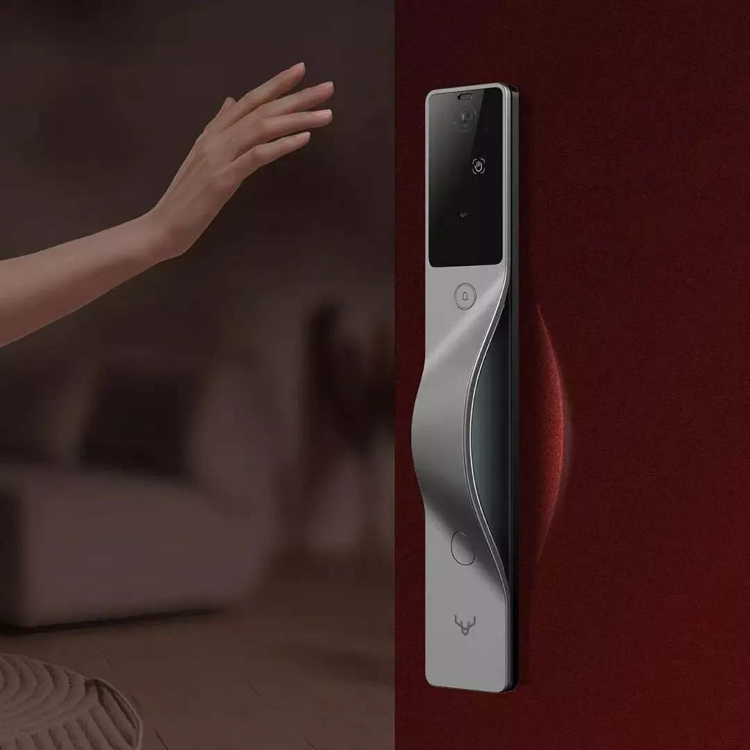 Advanced Smart Lock with Palm, Face, and Fingerprint Recognition