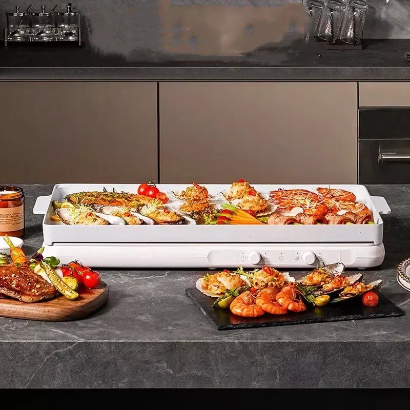 High-Power Dual Induction Cooktop – 3400W Multifunctional Intelligent Electric Stove