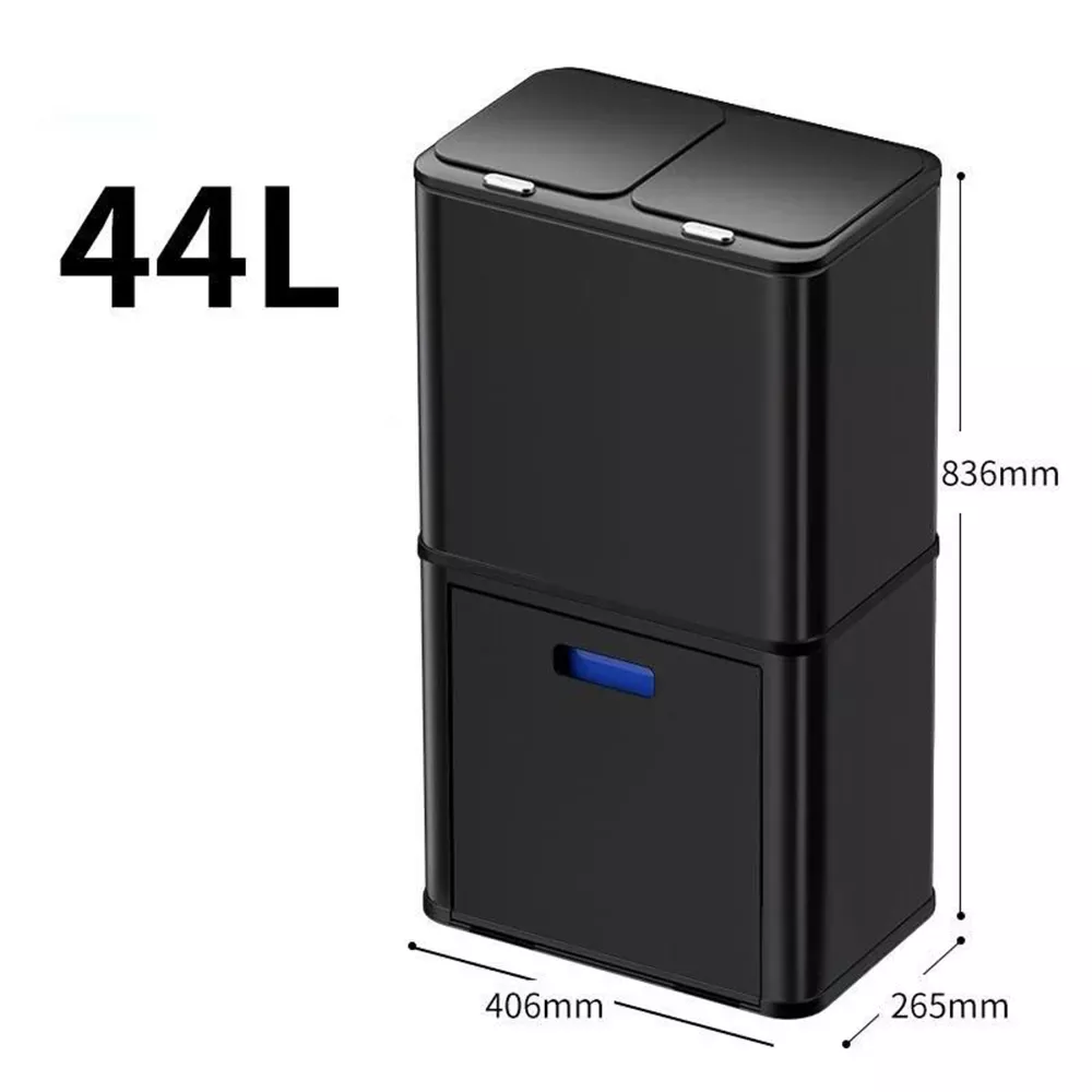 44L Black 16x10.4x32.9in