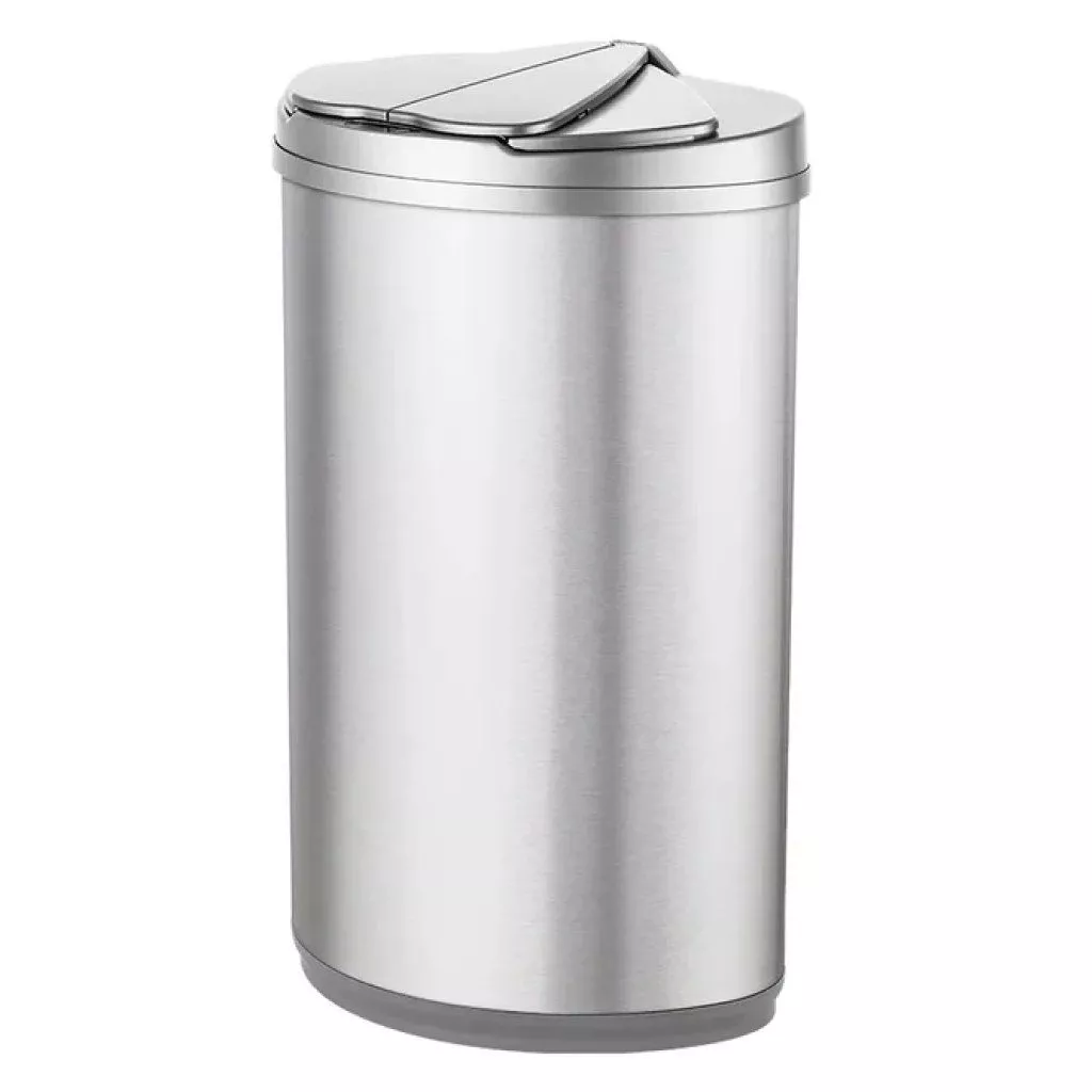 Eco-Friendly Stainless Steel Smart Trash Bin for Home & Office