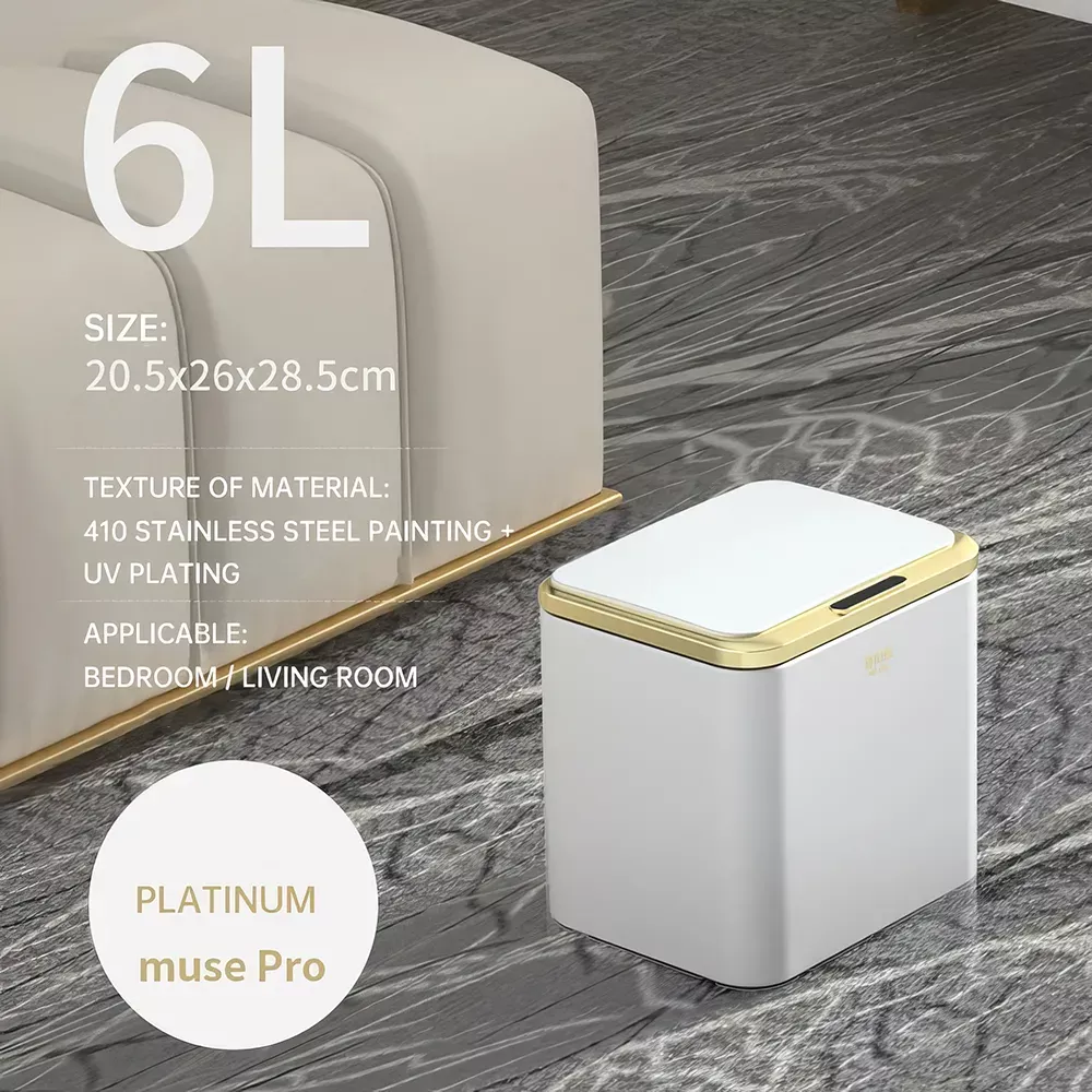 White (6 Litres/1.5 US Gal) 8.1x10.2x11.2in