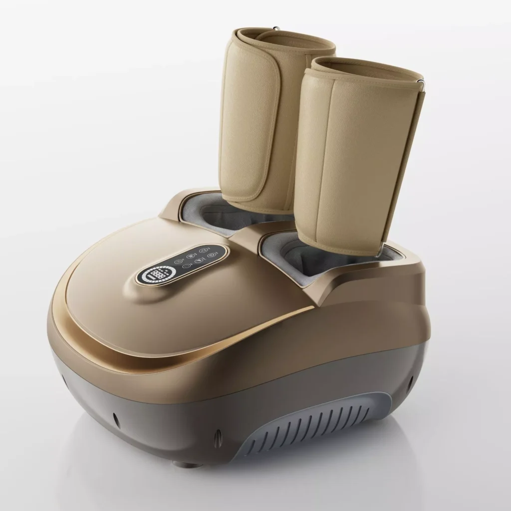 Electric Foot and Calf Massager with Heat & Air Compression – Full Relaxation Therapy