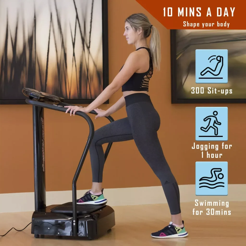 2000W Vibration Platform Full Body Exercise Machine for Home Fitness