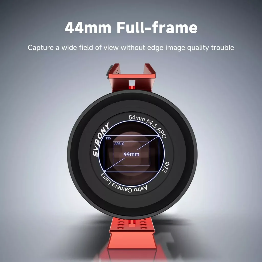 Premium 54mm APO Astrophotography Telescope with Perfect Focus Lens