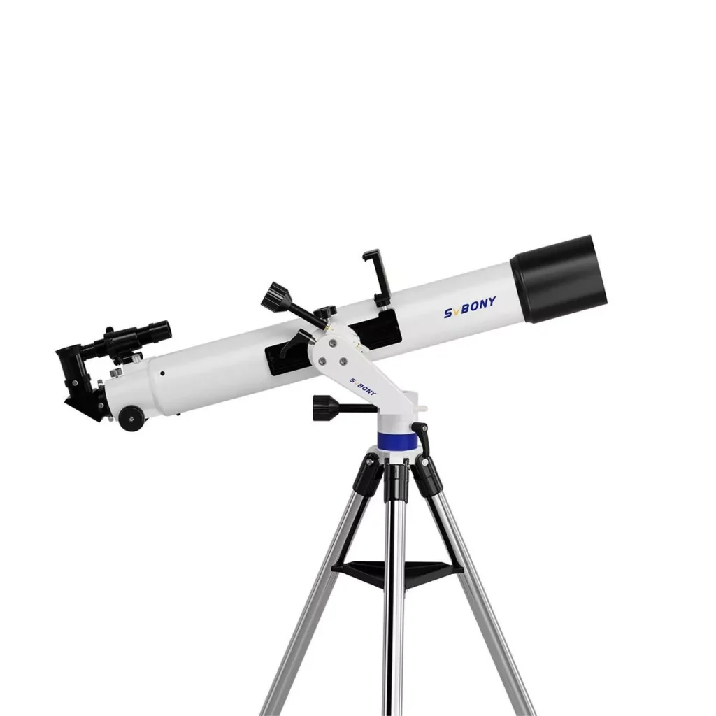 90mm Refractor Telescope Set for Moon Observation and Astrophotography
