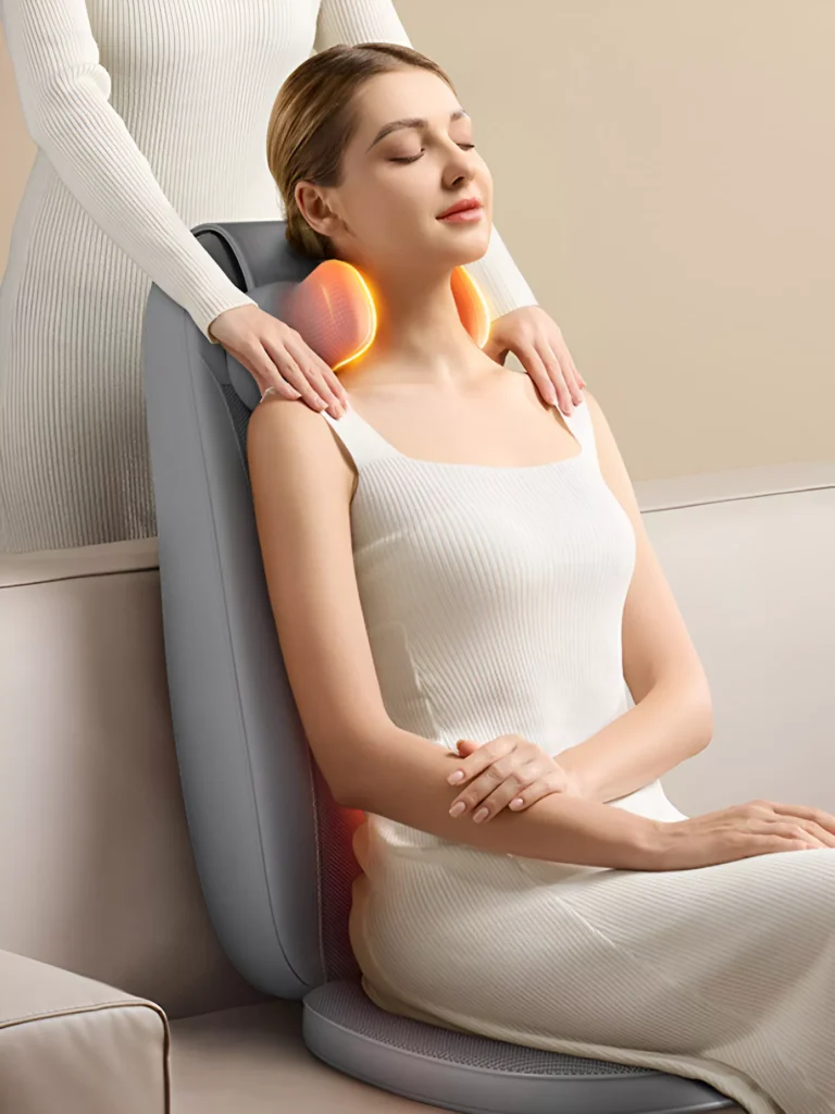 Full Body Shiatsu Massage Cushion with Heating & Vibration