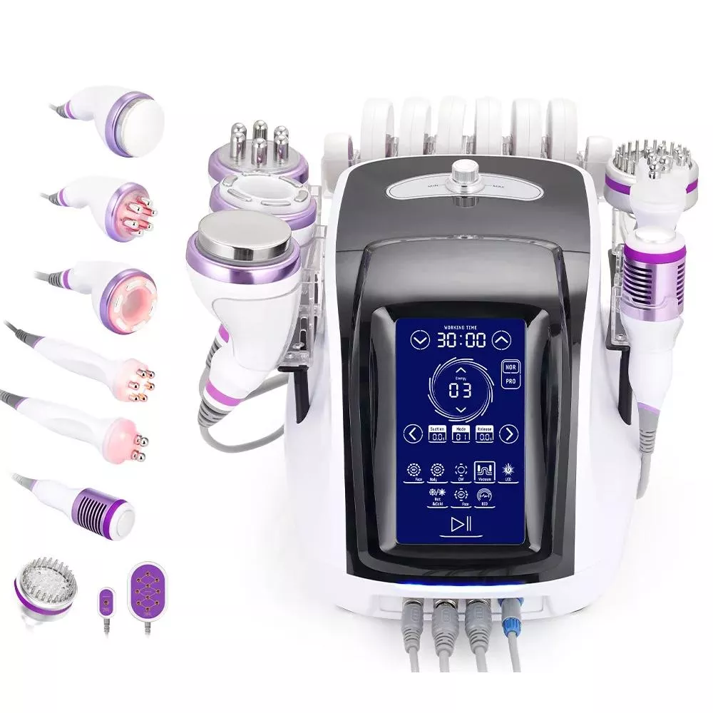 9-in-1 Body Sculpting & Lipo Cavitation Massager with Microcurrent and Photon Therapy