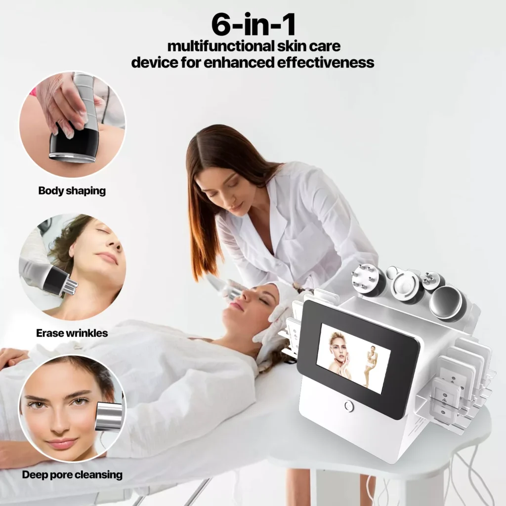 6 in 1 Ultrasonic Cavitation Body Slimming & Skin Tightening Device