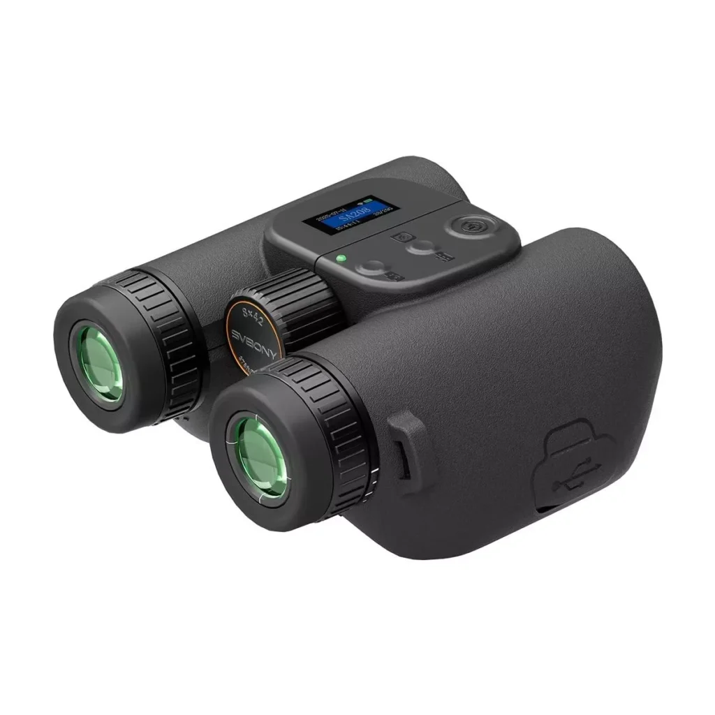 8×42 ED Digital Binoculars with LCD Display & Phone Sharing for Bird Watching