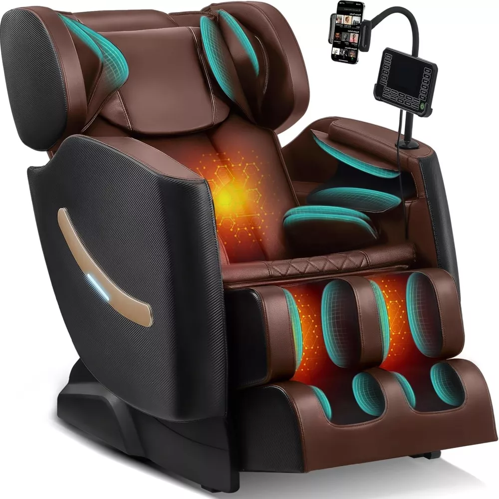 Zero Gravity Full Body Massage Chair with Heat & Bluetooth