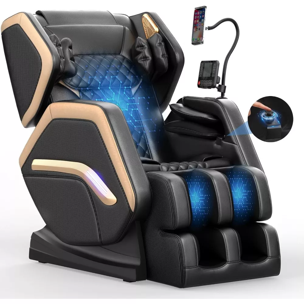 Full Body Zero Gravity Massage Chair 2025 with Heat, Rollers & Airbags