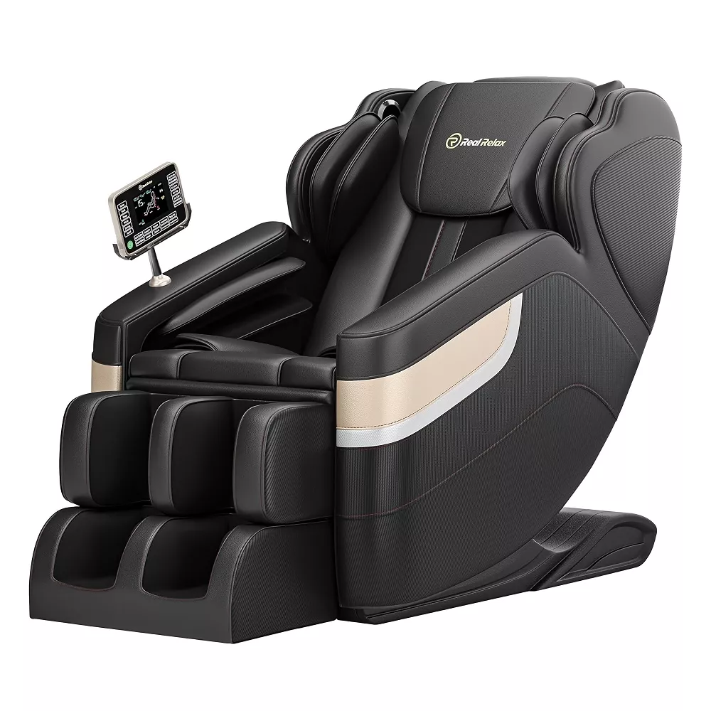 Full Body Zero Gravity Massage Chair with Heat, Bluetooth & LCD Control