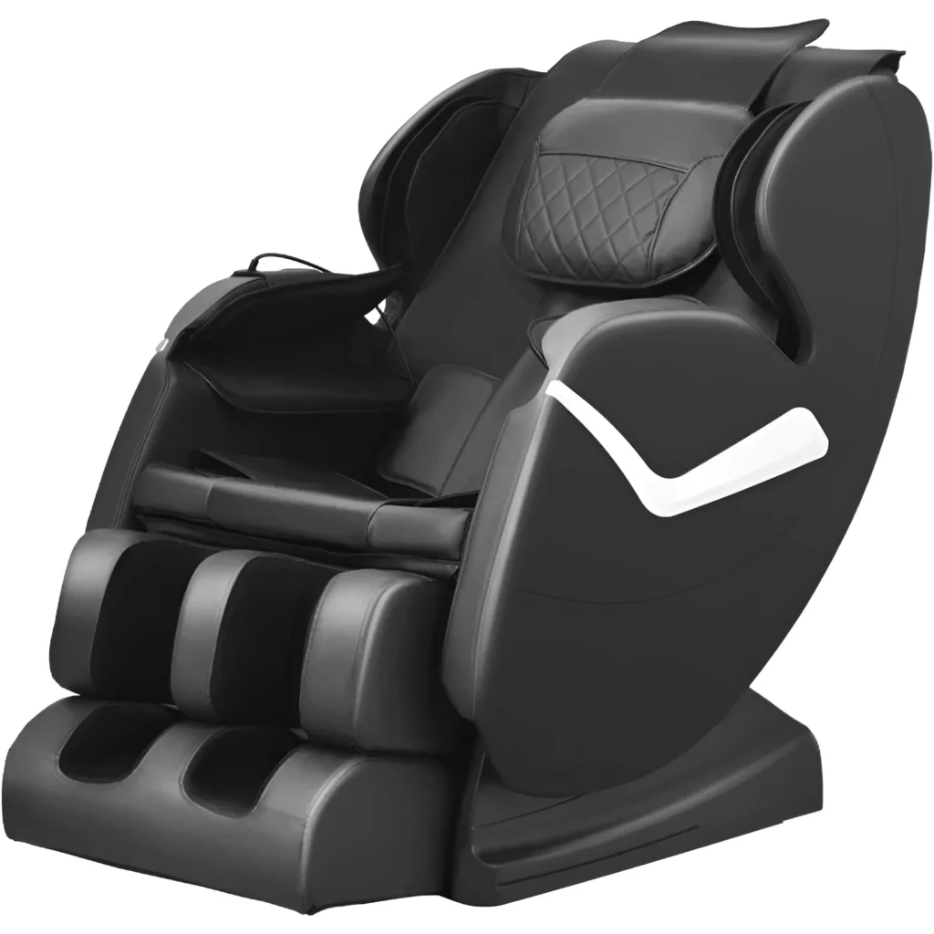 Zero Gravity Full Body Shiatsu Massage Chair with Heat & Foot Rollers