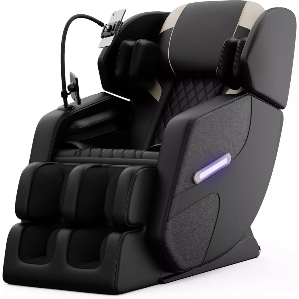 Full Body Zero Gravity Massage Chair with Heat, Airbag & Foot Rollers