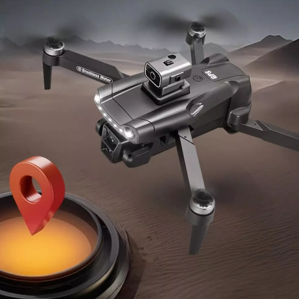 8K HD FPV Drone with GPS, Obstacle Avoidance & Foldable Design