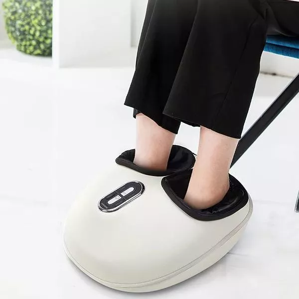 Shiatsu Foot Massager with Heat, Air Compression & Deep Kneading Therapy