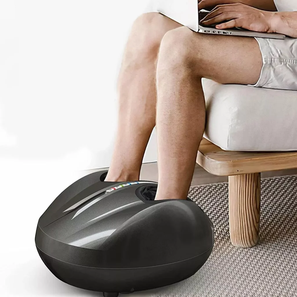 Leg and Foot Circulation Massager with Heat – 6 Modes & 9 Intensities