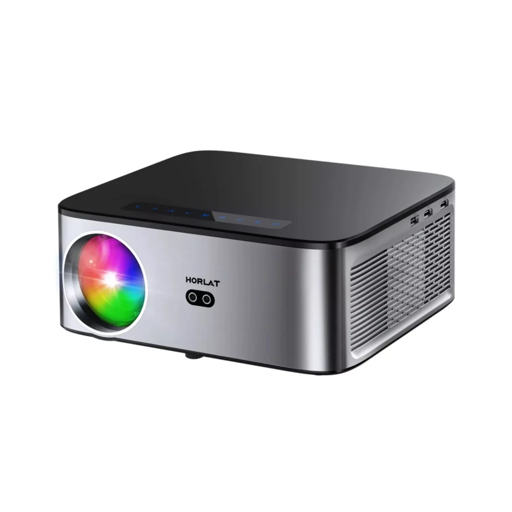 Smart 4K Outdoor Home Theater Projector with Auto Focus & 5G WiFi