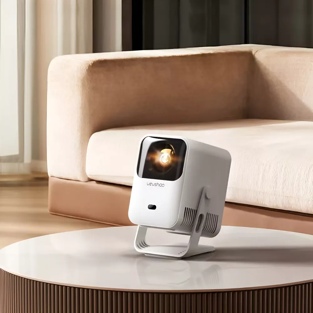 Portable Smart Projector with Auto Focus, Dual WiFi & HD Cinema Display