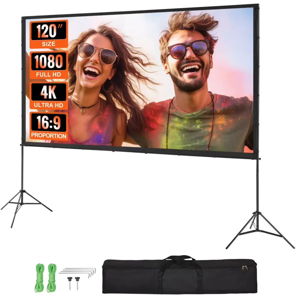 Portable Projector Screen with Stand
