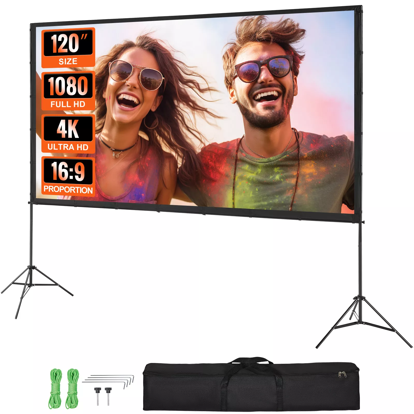 Portable Projector Screen with Stand