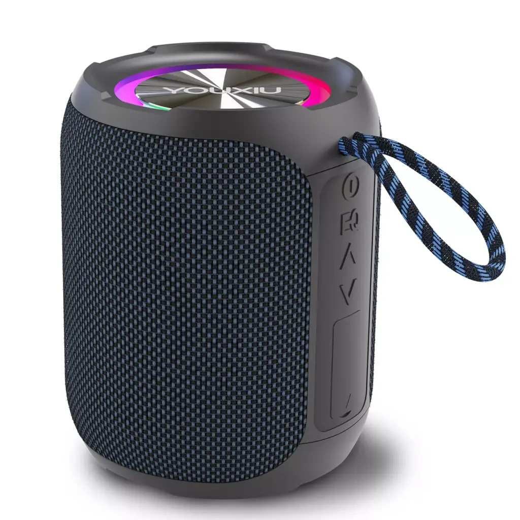 Portable Bluetooth Speaker with Subwoofer, IPX7 Waterproof, LED, 40W, BT5.0