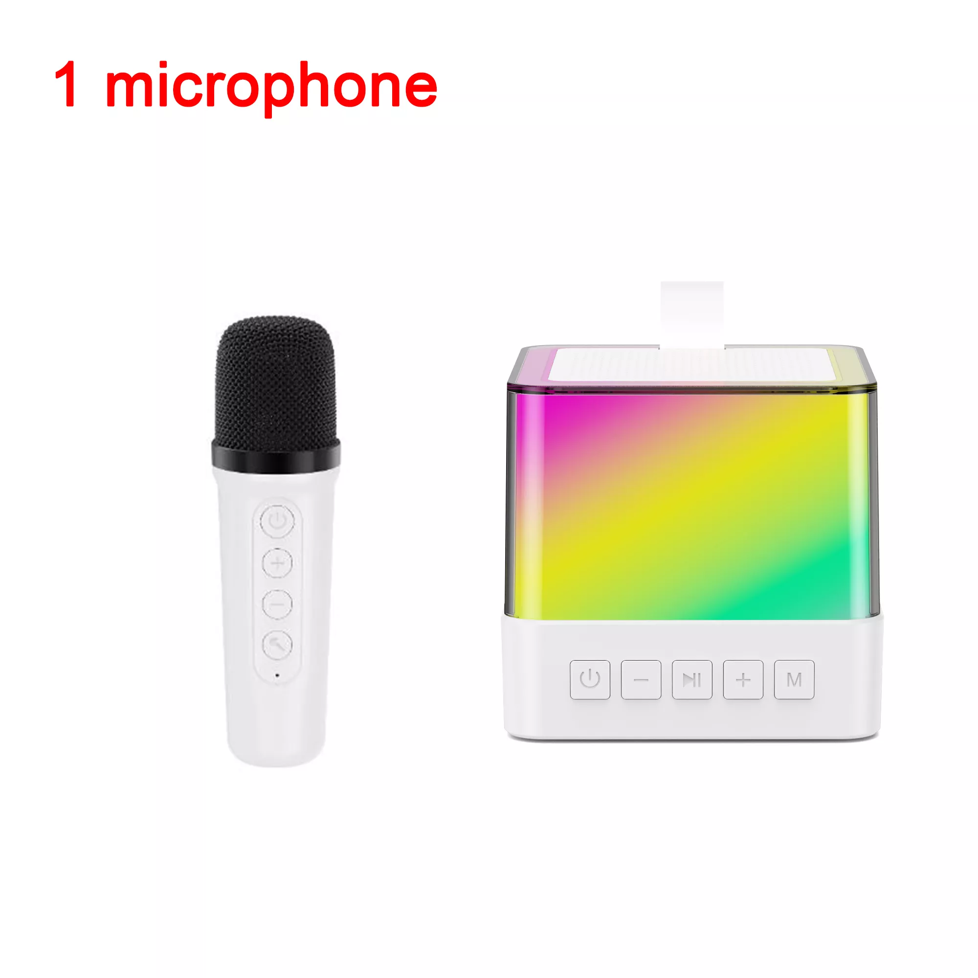 White 1 microphone