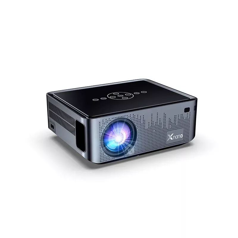 Portable 4K 8K Full HD Projector with WiFi, Bluetooth, and Android for Home Theater