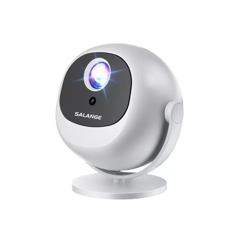 Portable HD 720P Projector with Android 11, Bluetooth, Dual WiFi