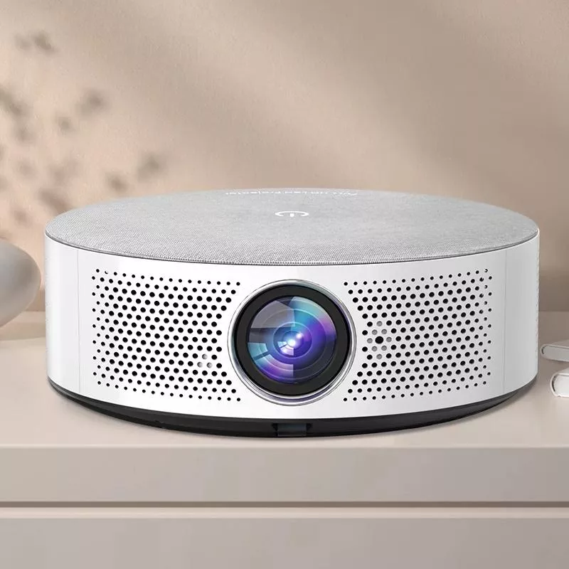 Auto Focus Full HD Projector with 5G WiFi, Bluetooth, and 150″ Display Support