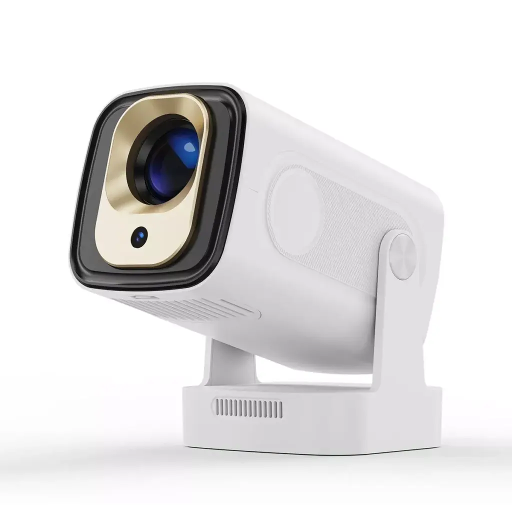 Portable 4K-Supported 1080P Smart Projector with Auto Focus & Voice Control