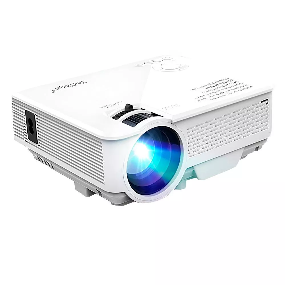 Mini LED Home Projector with Full HD Support and Screen Mirroring