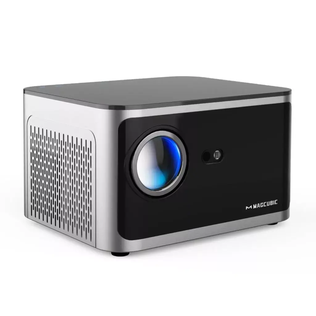 4K Android Projector with WiFi6, 580 ANSI Lumens, Voice Control & BT 5.0