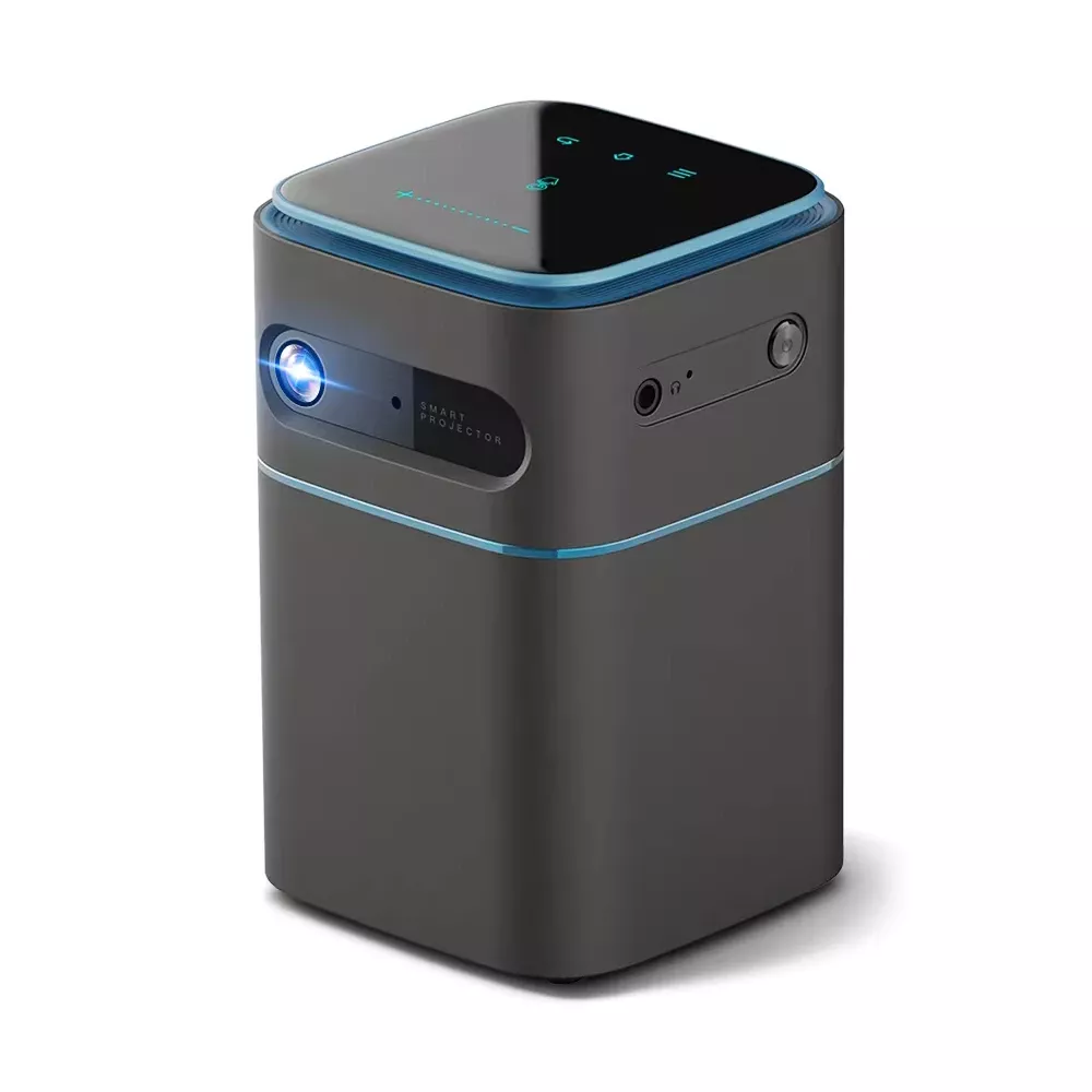 4K Mini DLP Pocket Projector with Android 9 WiFi