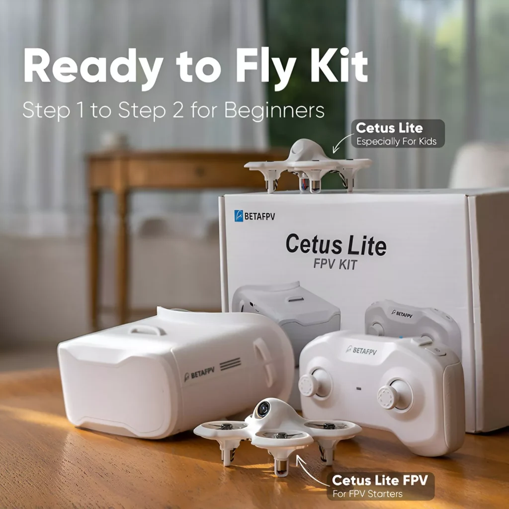 Compact FPV Racing Drone with Brushless Motors – HD Camera, 5-Min Flight